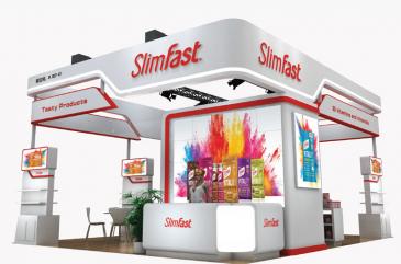 第二屆中國國際進口博覽會-Slimfast展臺